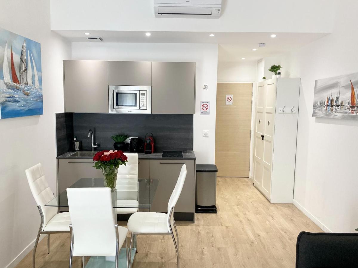 Central Modern Flat Lamartine Nice Extérieur photo