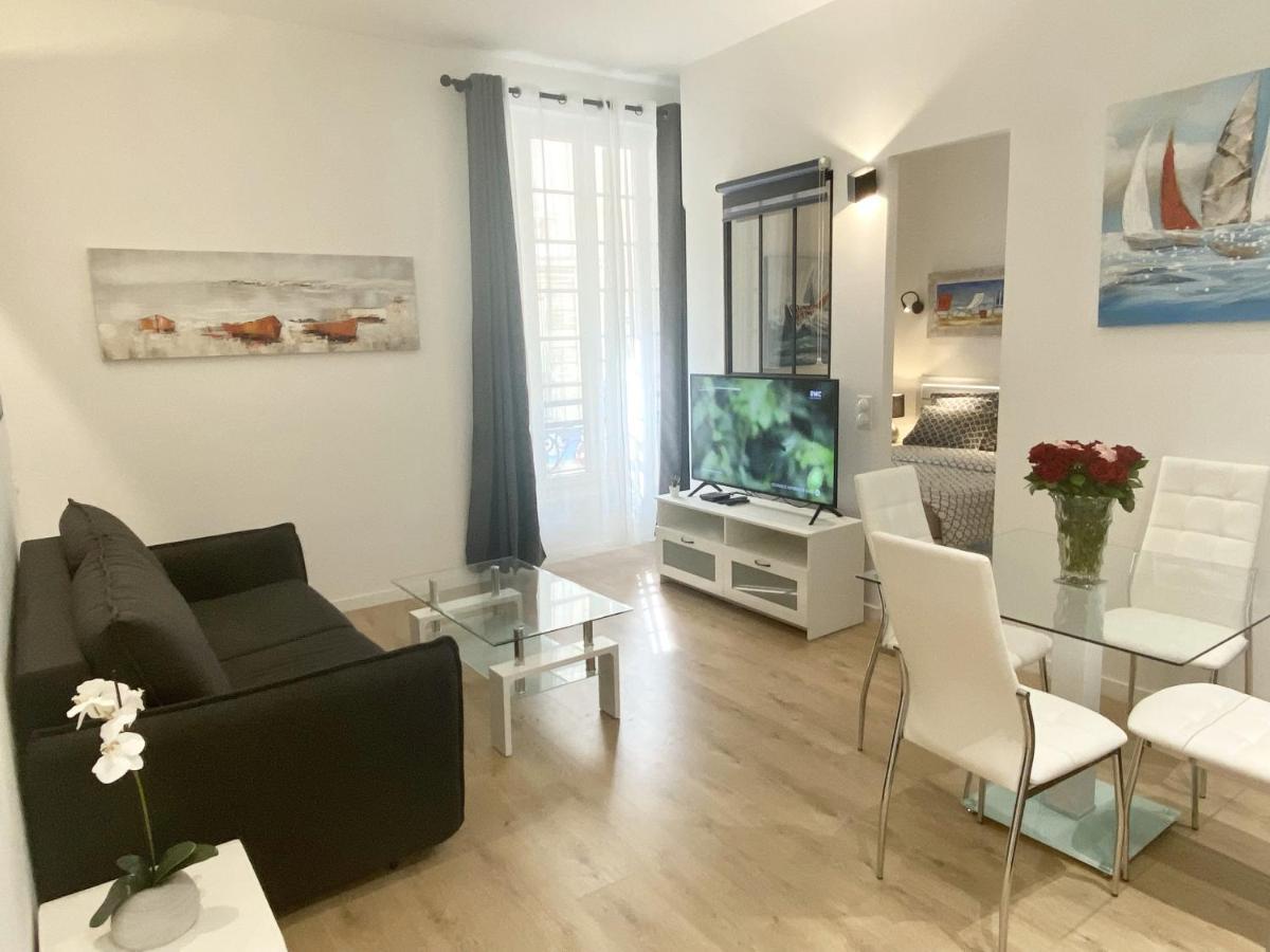 Central Modern Flat Lamartine Nice Extérieur photo
