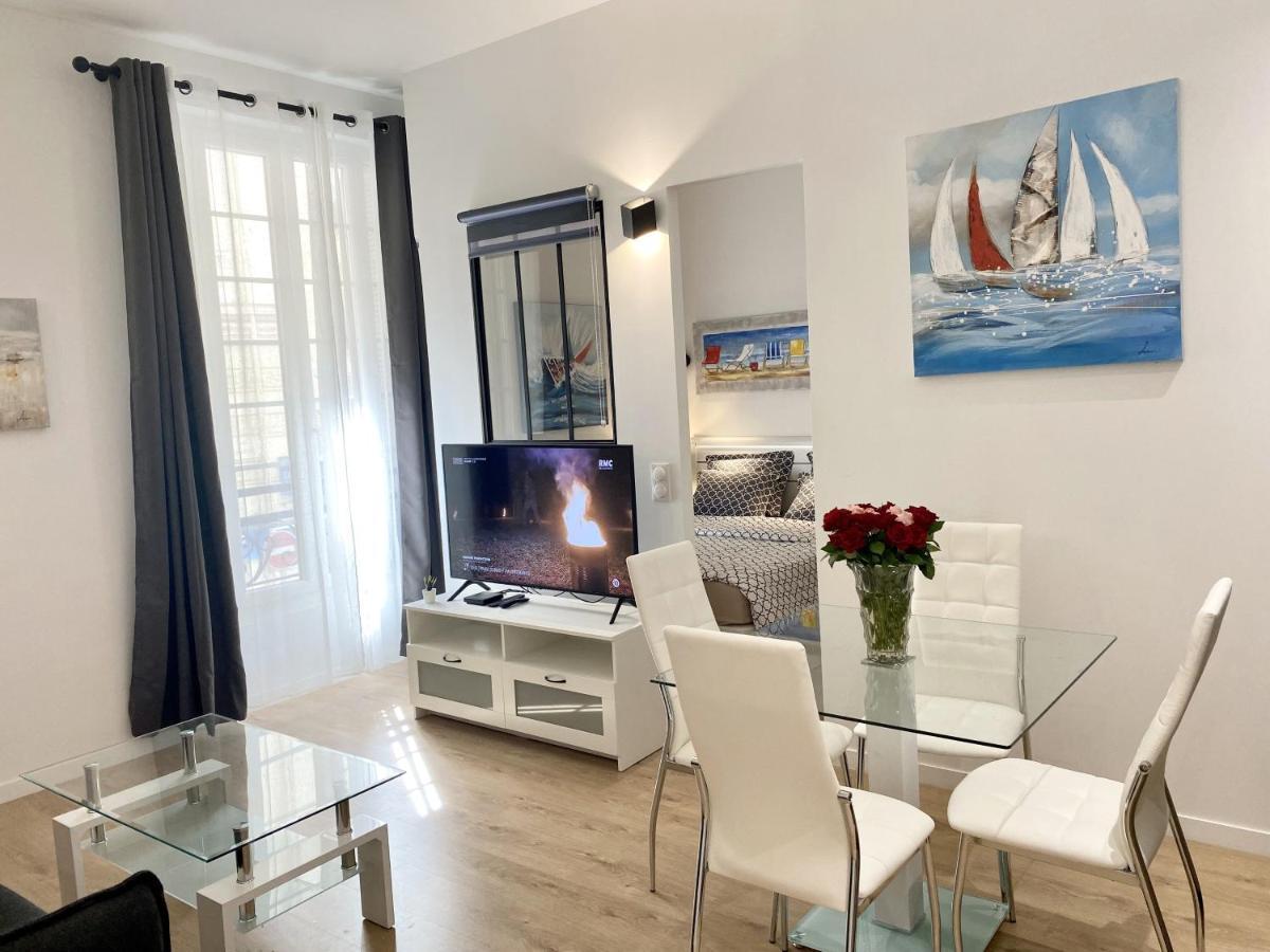 Central Modern Flat Lamartine Nice Extérieur photo