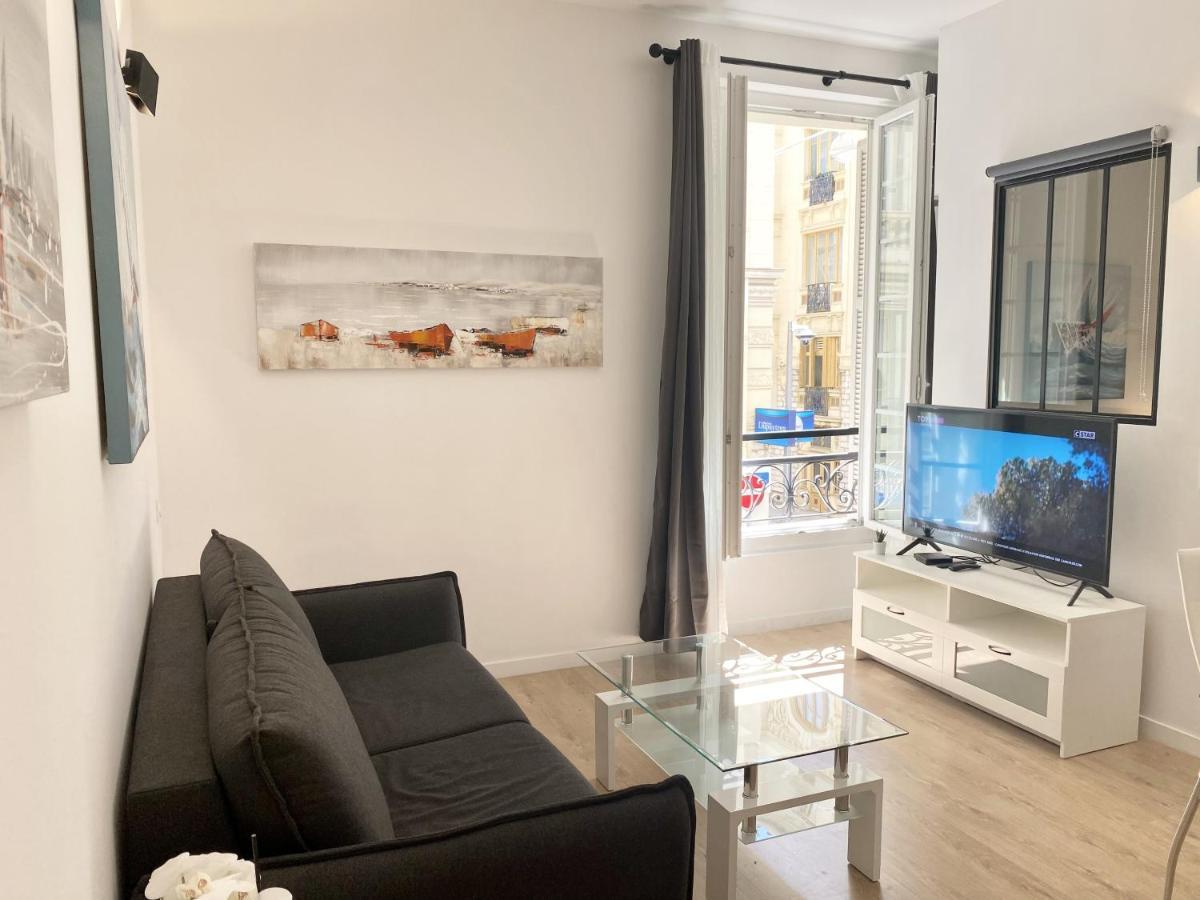 Central Modern Flat Lamartine Nice Extérieur photo