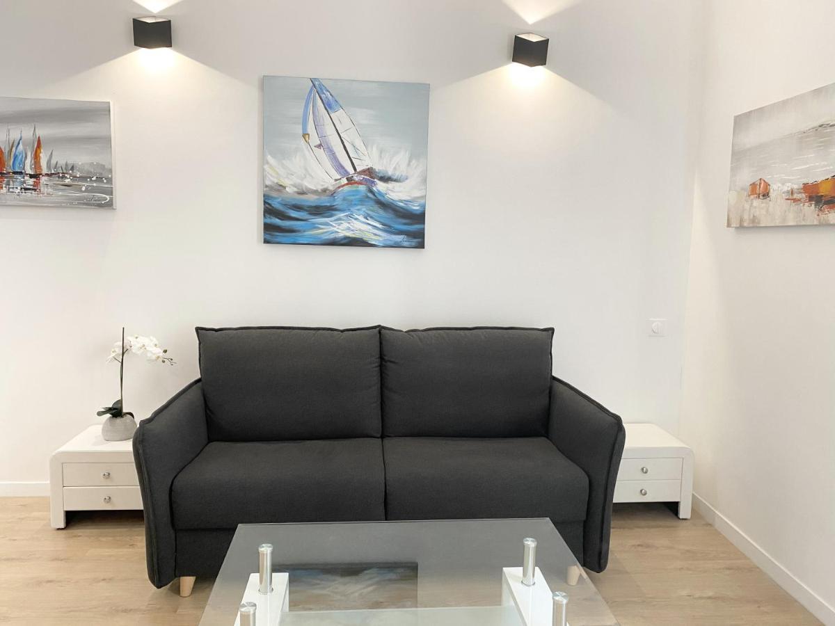 Central Modern Flat Lamartine Nice Extérieur photo