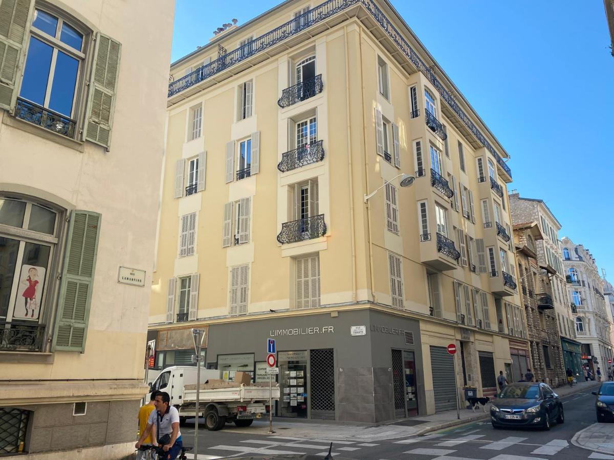 Central Modern Flat Lamartine Nice Extérieur photo